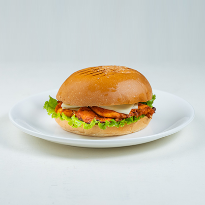 Tawa chicken burger